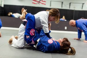 Gracie Barra Lake Country students training Jiu-Jitsu