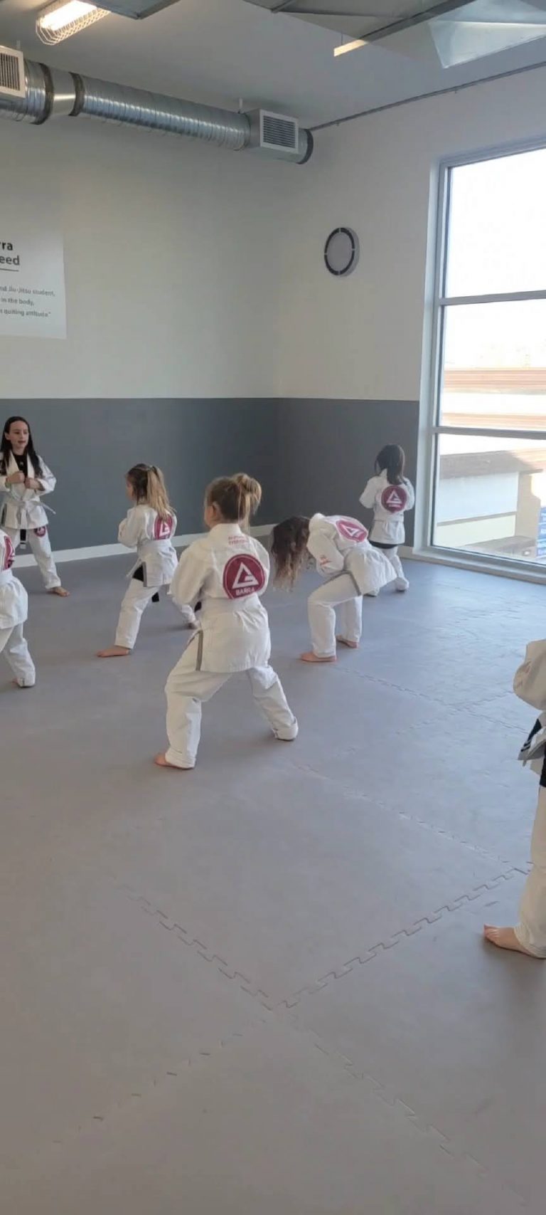Gracie Barra Lake Country students training Jiu-Jitsu
